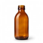 300ml Amber Glass Medicine & Syrup Bottles