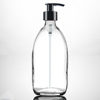 Clear Glass Soap Dispenser Bottle – Stylish and Eco-Friendly Solution for Your Home